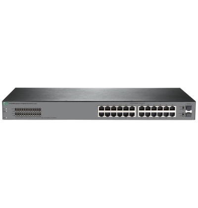 SWITCH HP OfficeConnect 1920 24-Ports Gigabit (4) 1G SFP POE+ w/ Rkmnts - Refurbished SWITCH HP OfficeConnect 1920 24-Ports Gigabit (4) 1G SFP POE+ w/ Rkmnts - Refurbished