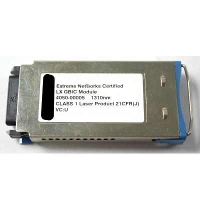 EXTREME NETWORKS 1000BASE-LX MMF LX GBIC MODULE - Refurbished EXTREME NETWORKS 1000BASE-LX MMF LX GBIC MODULE - Refurbished