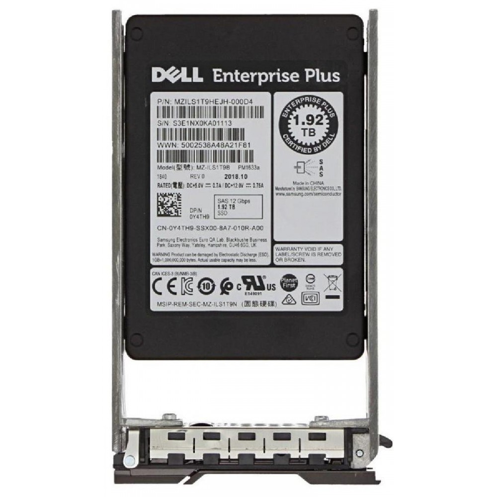 SSD Compellent 1.92TB SAS 2.5 SSD Compellent 1.92TB SAS 2.5
