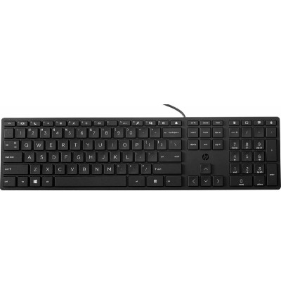 HP 320K Keyboard Wired USB Black English US NOB - Refurbished HP 320K Keyboard Wired USB Black English US NOB - Refurbished