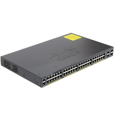 SWITCH CISCO 2960-X 48-Ports Gigabit (2) 1G SFP w/ Rkmnts - Refurbished SWITCH CISCO 2960-X 48-Ports Gigabit (2) 1G SFP w/ Rkmnts - Refurbished
