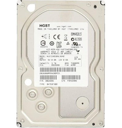 HDD HITACHI 3TB SAS 6G 7.2K 3.5 HDD HITACHI 3TB SAS 6G 7.2K 3.5