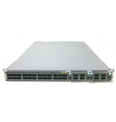 SWITCH JUNIPER QFX5100-24Q-3AFO 24-Ports Gigabit (24) 1G SFP w/ EX4600-EM-8F, 2x PSU 650W (JPSU-650W-AC-AFO) w/ Rkmnts - Refurbished SWITCH JUNIPER QFX5100-24Q-3AFO 24-Ports Gigabit (24) 1G SFP w/ EX4600-EM-8F, 2x PSU 650W (JPSU-650W-AC-AFO) w/ Rkmnts - Refurbished