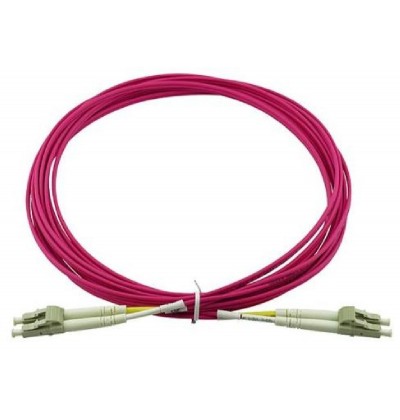 Cable LC UPC to LC UPC Duplex OM4 Multimode PVC (OFNR) 2.0mm Fiber Optic Patch 30m NEW - Refurbished Cable LC UPC to LC UPC Duplex OM4 Multimode PVC (OFNR) 2.0mm Fiber Optic Patch 30m NEW - Refurbished