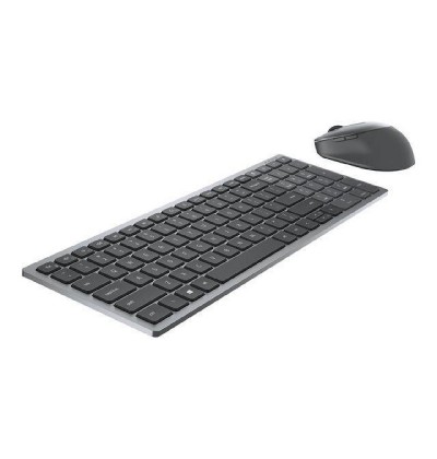 Dell KM7120W Multi-Device Keyboard & Mouse Wireless/Bluetooth Grey Swiss NEW - Refurbished