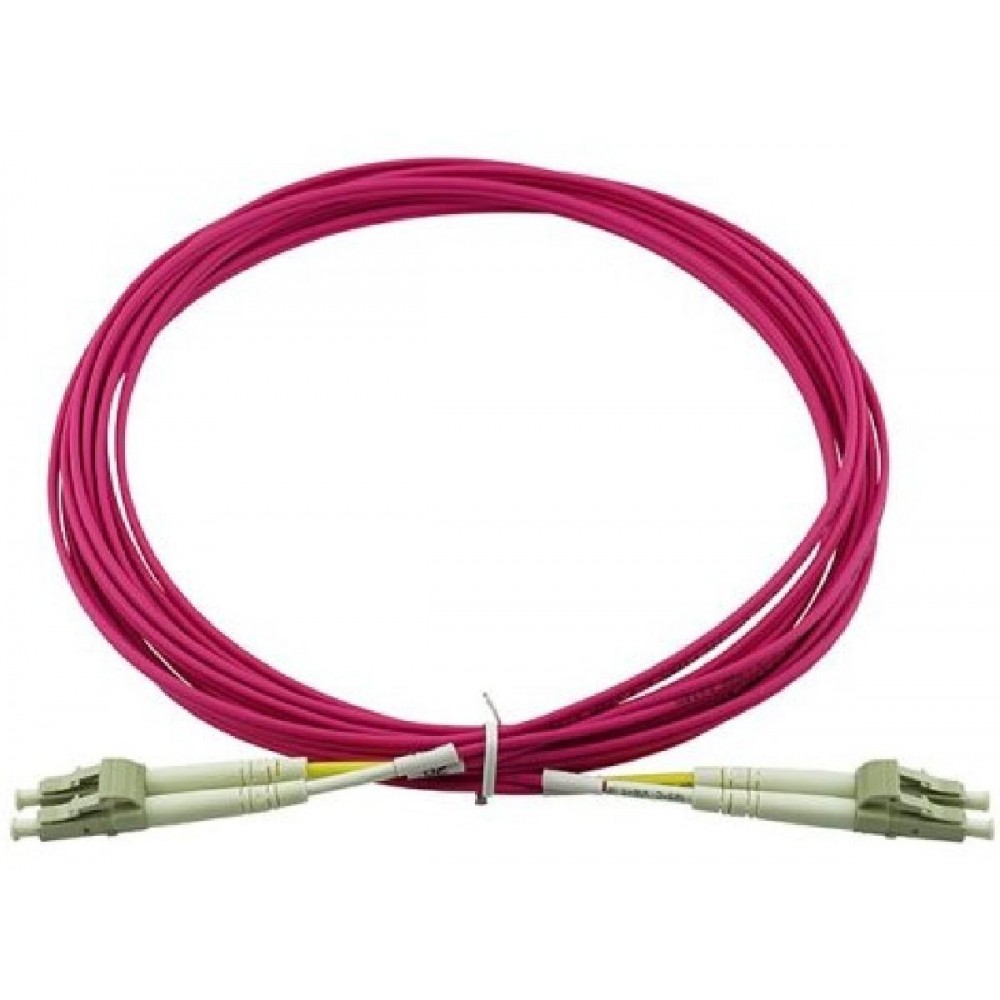 Cable Dell LC UPC to LC UPC Duplex OM4 Multimode PVC (OFNR) 2.0mm Fiber Optic Patch 10m
