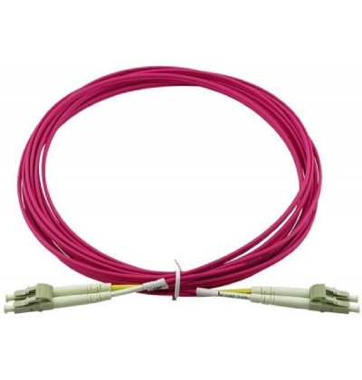Cable Dell LC UPC to LC UPC Duplex OM4 Multimode PVC (OFNR) 2.0mm Fiber Optic Patch 10m NEW - Refurbished Cable Dell LC UPC to LC UPC Duplex OM4 Multimode PVC (OFNR) 2.0mm Fiber Optic Patch 10m NEW - Refurbished