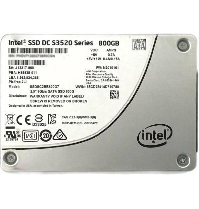 SSD INTEL 800GB SATA 2.5 SSD INTEL 800GB SATA 2.5