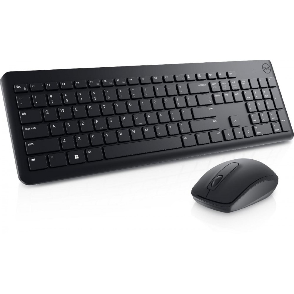 Dell KM3322W Keyboard and Mouse Wireless Black English International New Open Box - Refurbished