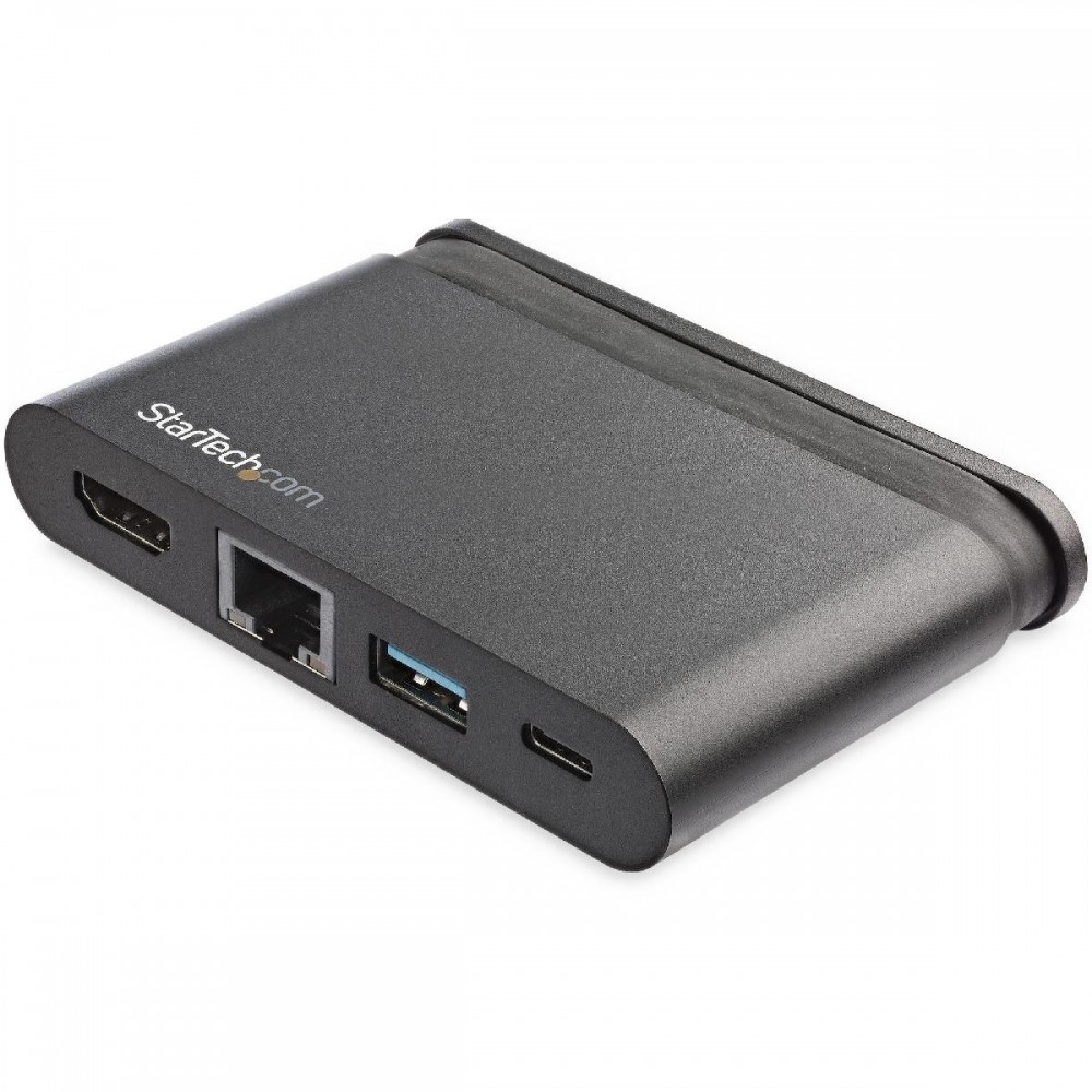 ADAPTER STARTECH MULTIPORT DOCK WITH 1x 4K HDMI, 1x USB-C, GBe, 1x USB-A, THUNDERBOLT 3 - 100W USB TYPE-C