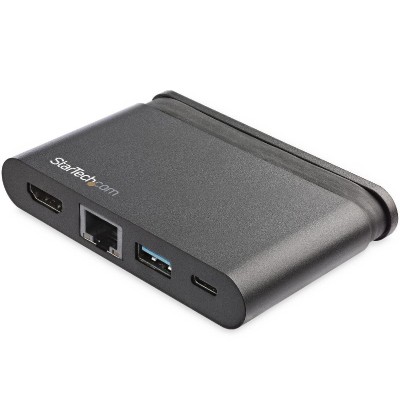 ADAPTER STARTECH MULTIPORT DOCK WITH 1x 4K HDMI, 1x USB-C, GBe, 1x USB-A, THUNDERBOLT 3 - 100W USB TYPE-C - Refurbished