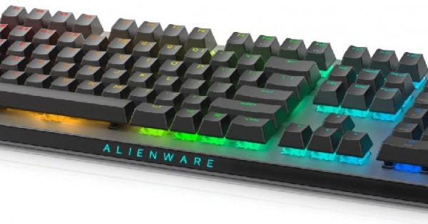 Dell Alienware AW920K Tri-Mode Gaming Keyboard Wireless/Bluetooth Black ...