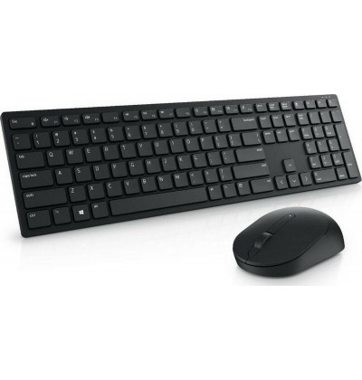 Dell KM5221W Pro Keyboard & Mouse Wireless Black Icelandic - Refurbished