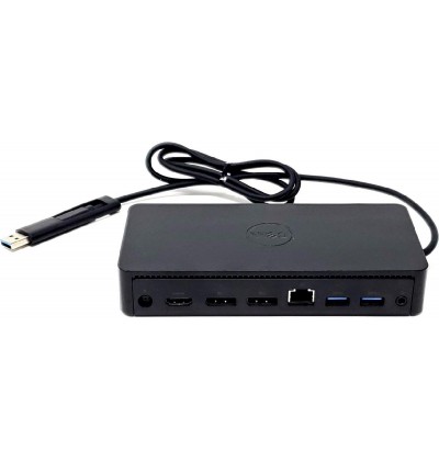 DOCKING STATION DELL D6000 (No AC-Adapter) - Refurbished