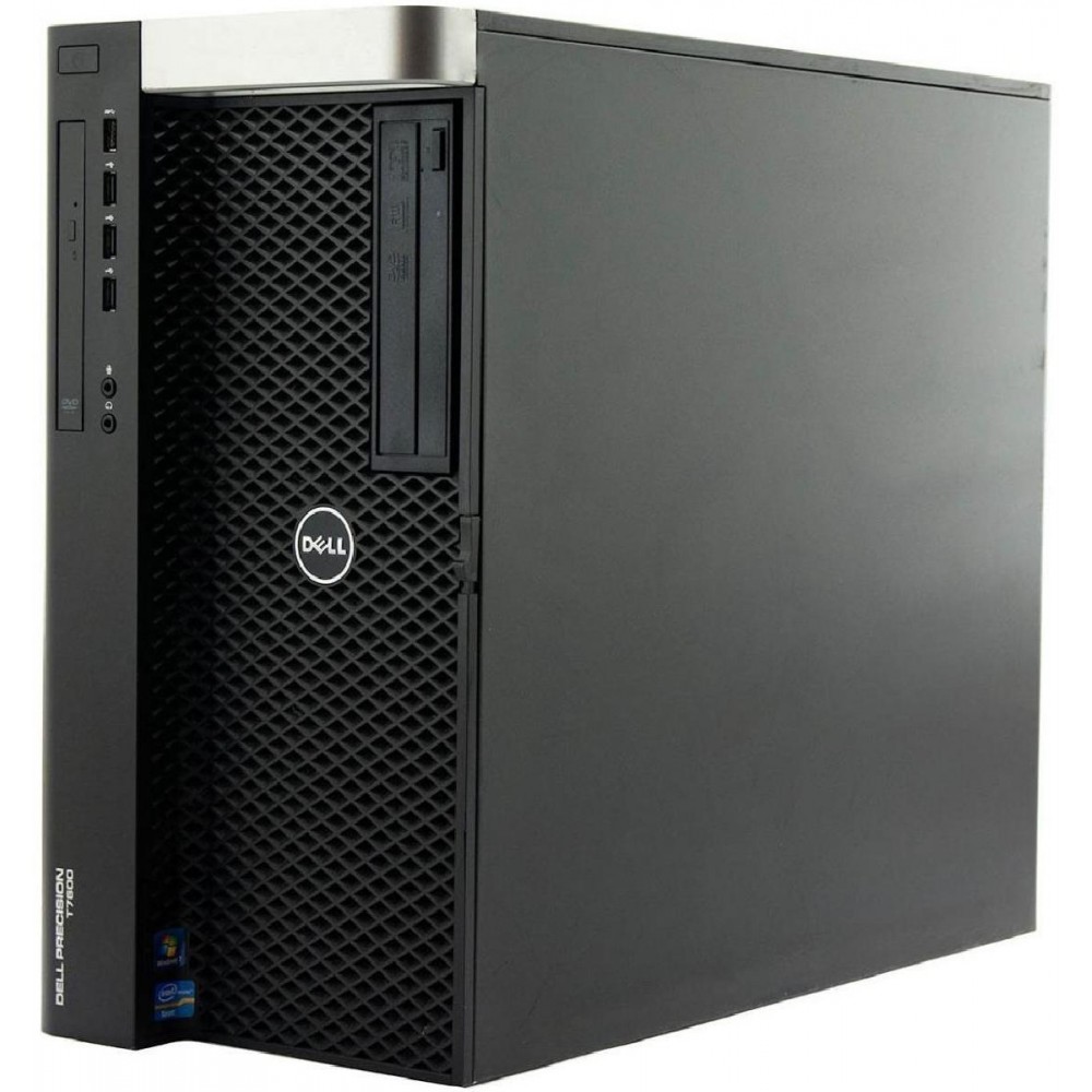 Dell Precision T7600 Xeon E5-2630/16GB/256GB SSD/DVDRW/Perc H310/Quadro NVS 310 512MB - Refurbished