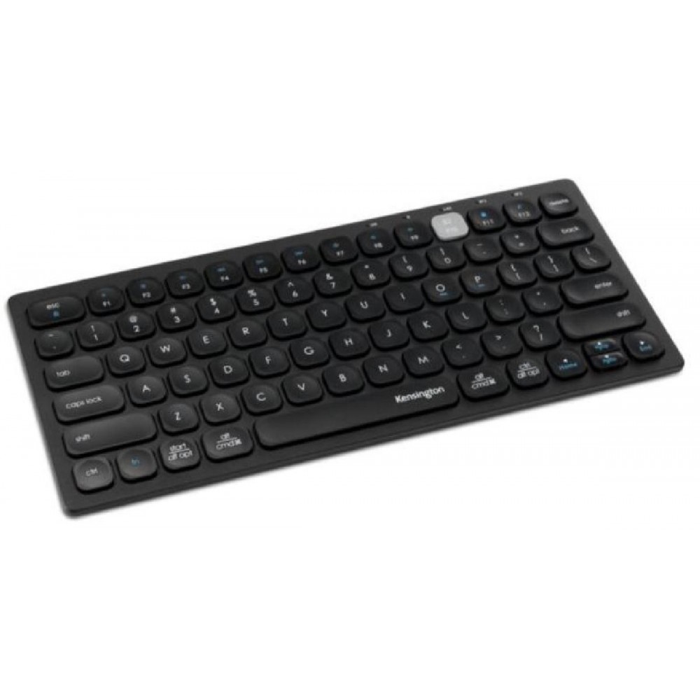 Kensington Multi-Device Dual Wireless Compact Keyboard Wireless/Bluetooth Black English UK - Refurbished Kensington Multi-Device Dual Wireless Compact Keyboard Wireless/Bluetooth Black English UK - Refurbished