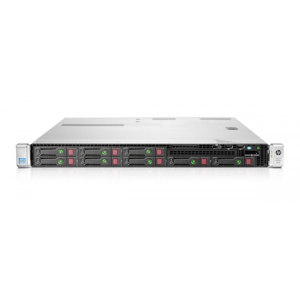 HP Proliant DL360p G8 2 x E5-2670/128GB/P420-1GB/331FLR/8xSFF/2x460W/No rails