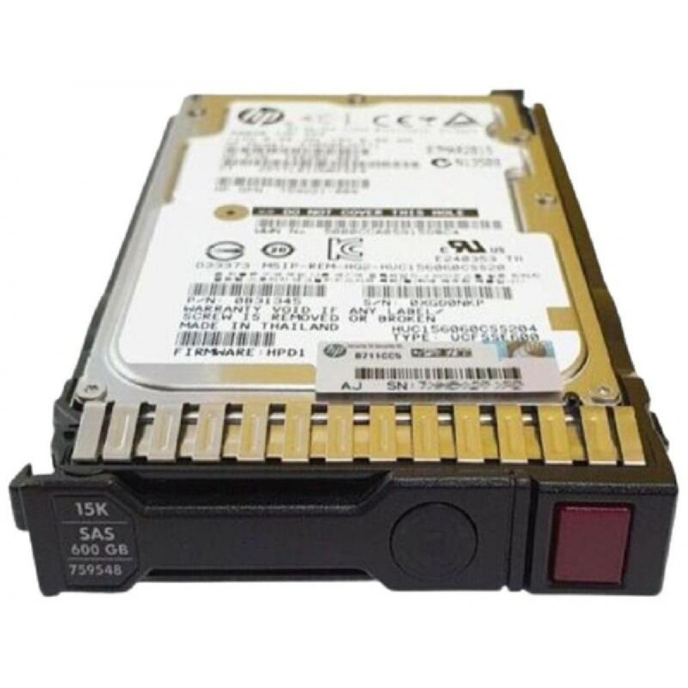 HDD HP 600GB SAS 12G 2.5