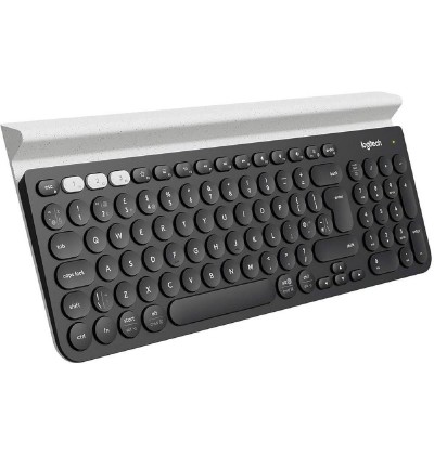 Logitech K780 Multi-Device Wireless/Bluetooth Black English International - Refurbished