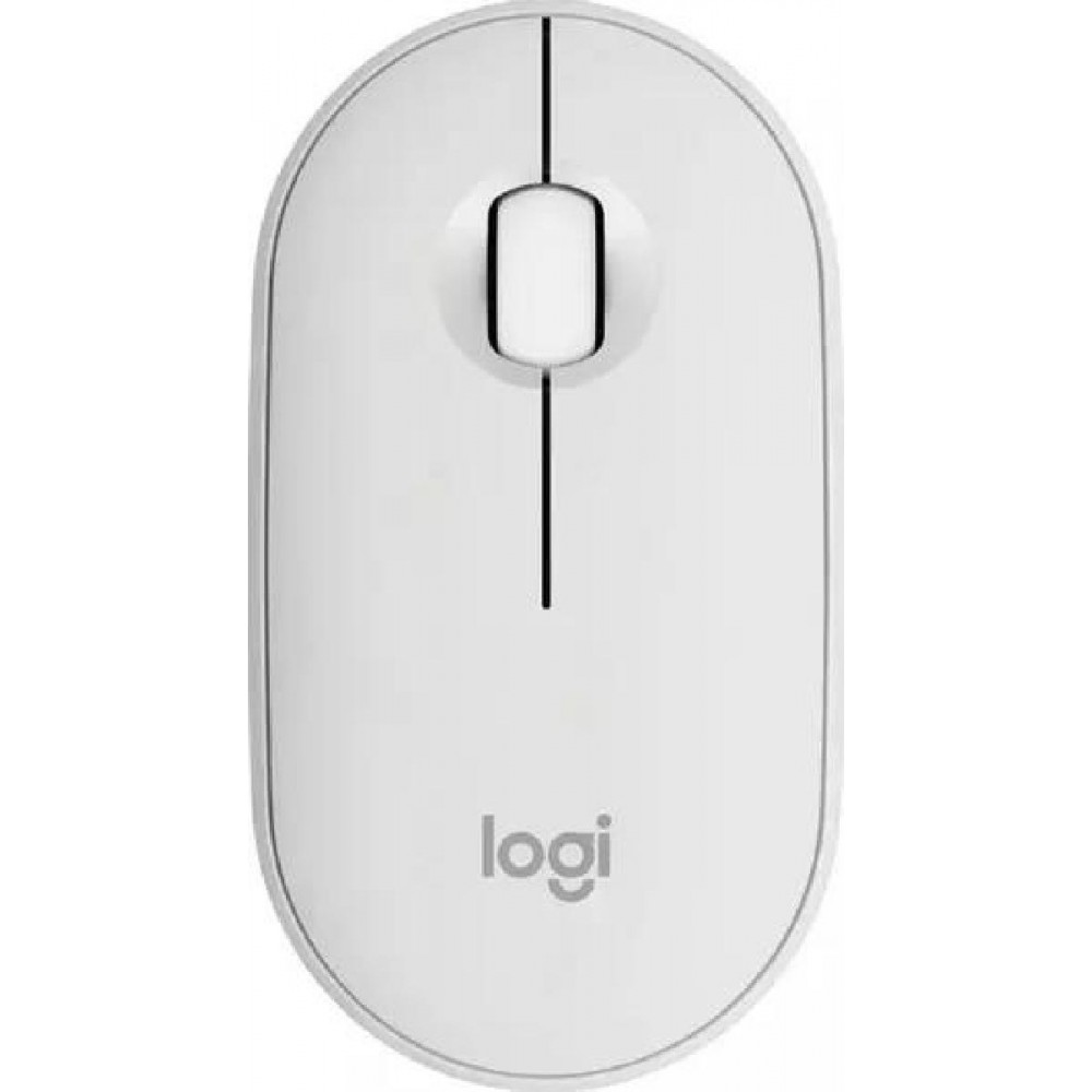 MOUSE Logitech Pebble M350 Wireless Wireless/Bluetooth Optical White 55gr - Refurbished