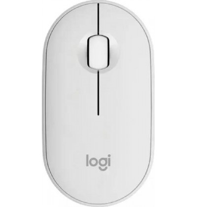 MOUSE Logitech Pebble M350 Wireless Wireless/Bluetooth Optical White 55gr - Refurbished