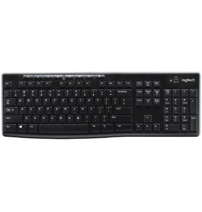 Logitech K270 Keyboard Wireless Black English UK - Refurbished Logitech K270 Keyboard Wireless Black English UK - Refurbished