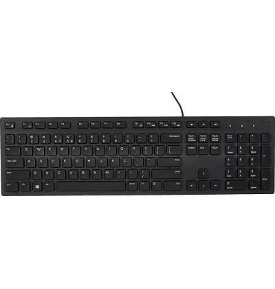 Dell KB216 Multimedia Keyboard Wired USB Black Norwegian New Open Box - Refurbished Dell KB216 Multimedia Keyboard Wired USB Black Norwegian New Open Box - Refurbished