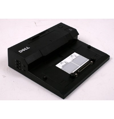 DOCKING STATION PR03X FOR DELL E-SERIES (USB 2.0) (No AC-Adapter) - Refurbished