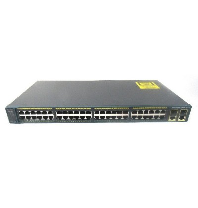 SWITCH CISCO WS-C2960-48TC-L 48-Ports 10/100 (2) 1G SFP w/ Rkmnts - Refurbished SWITCH CISCO WS-C2960-48TC-L 48-Ports 10/100 (2) 1G SFP w/ Rkmnts - Refurbished