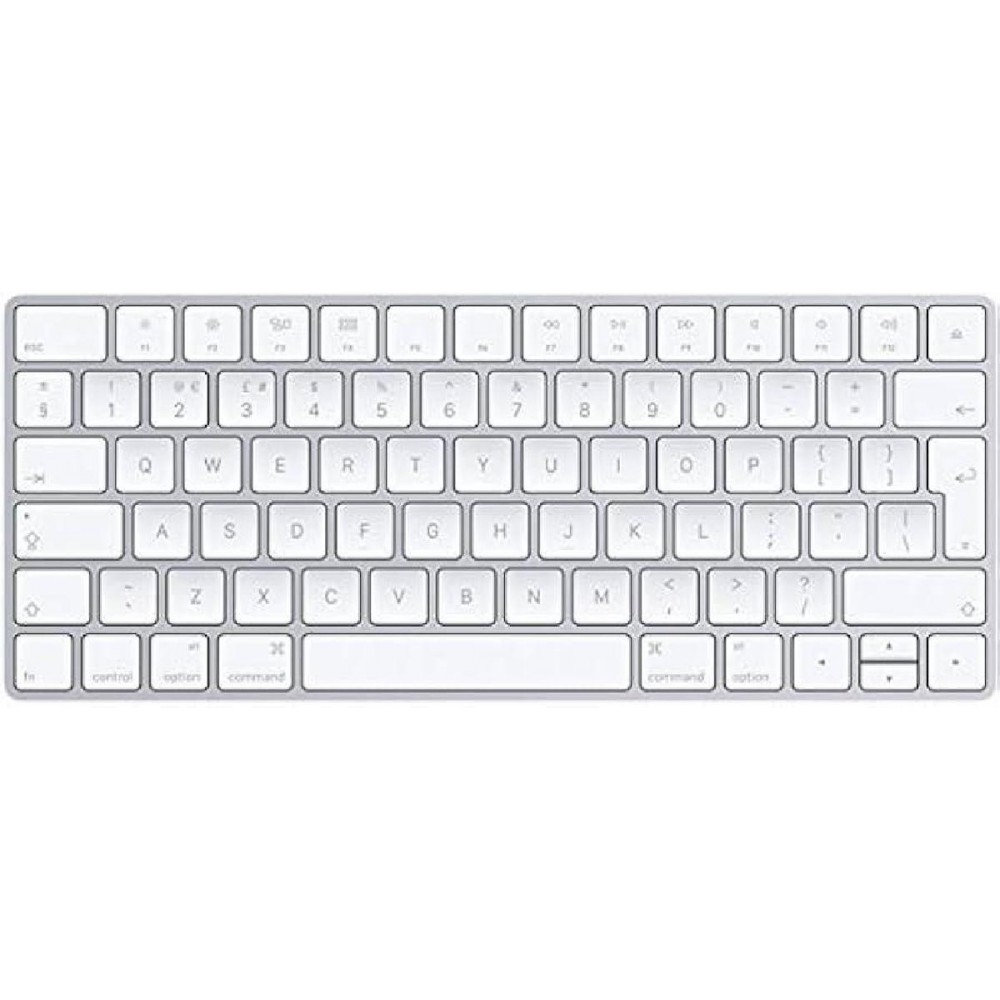 Apple A1644 Magic Keyboard Wireless/Bluetooth White/Silver English UK Lightning - Refurbished