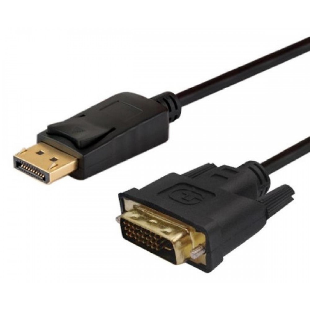 CABLE DISPLAYPORT TO DVI 1.8M BLACK