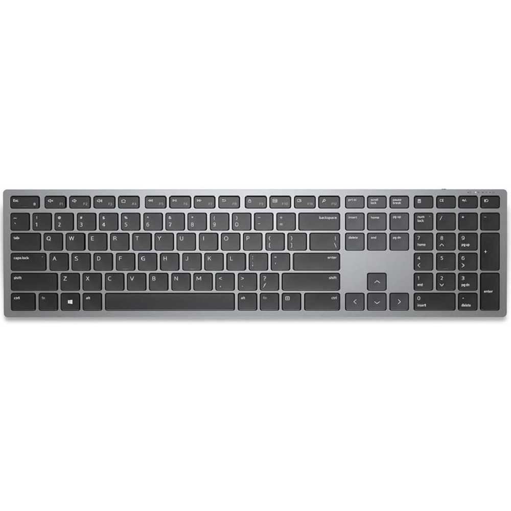 Dell KB7221Wt Wireless/Bluetooth Grey Icelandic No USB Dongle (Only Bluetooth) - Refurbished