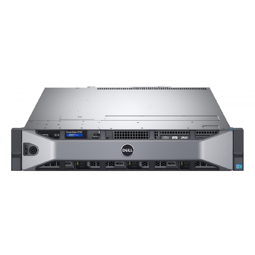 Dell Poweredge R730 (16xSFF) 2 x Xeon E5-2640v4/32GB/Perc H730-1GB/2x750W/No Rails - Refurbished
