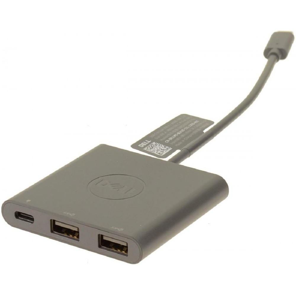 Dell Adapter Type-C to Dual USB-A with Power Pass-Through Adapter Cable - Refurbished