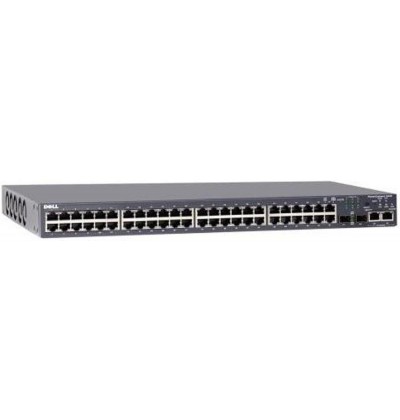SWITCH DELL POWERCONNECT 3448 48-Ports 10/100 (2) 1G SFP w/ Rkmnts - Refurbished SWITCH DELL POWERCONNECT 3448 48-Ports 10/100 (2) 1G SFP w/ Rkmnts - Refurbished