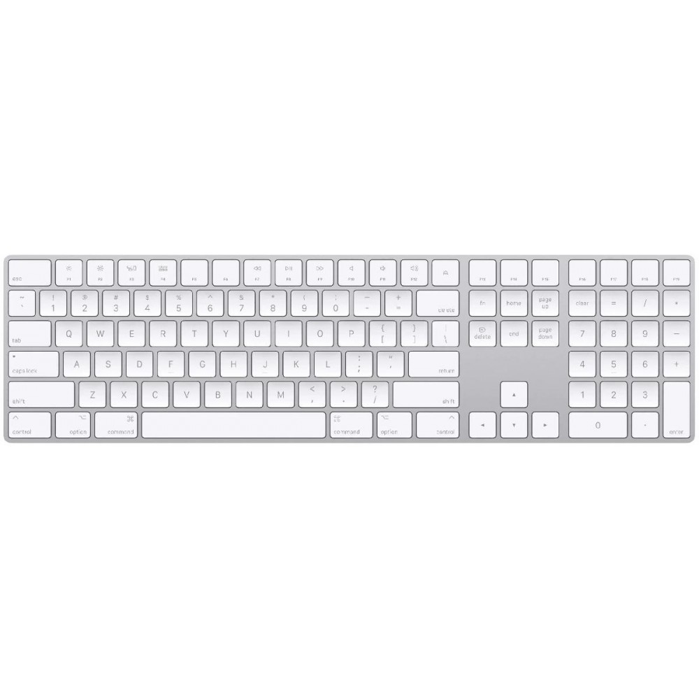 Apple A1843 Magic Keyboard Wireless/Bluetooth White/Silver Spanish - Refurbished