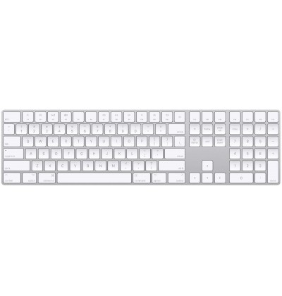 Apple A1843 Magic Keyboard Wireless/Bluetooth White/Silver Spanish - Refurbished