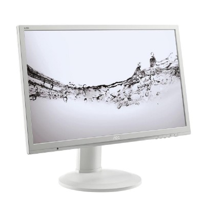 Refurbished ΟΘΟΝΗ AOC E2460PQ, 24in, FHD, TN, ΑΣΗΜΙ-ΜΑΥΡΟ • GRADE A-